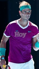 Rafael Nadal avanza en el Abierto de Australia 