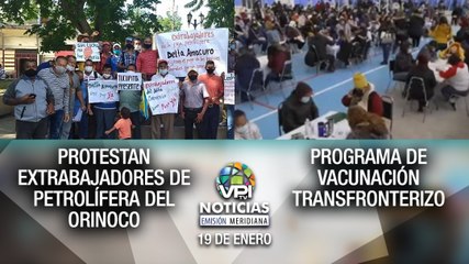 Noticias VPItv Emisión Meridiana - Miércoles 19 de Enero