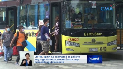 Ilang nagtatrabaho pero hindi pa fully vaccinated, naiipit sa "No vax, no ride" policy | Saksi