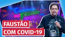 Faustão pega Covid e se afasta das gravações na semana de estreia na Band