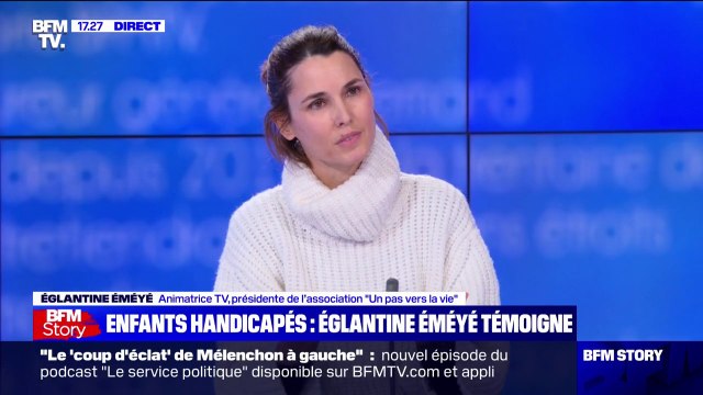 Sa réaction prouve surtout qu'il n'y connaît rien : Églantine Éméyé réagit aux propos d'Éric Zemmour sur les enfants handicapés