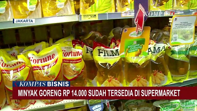 Pemerintah Resmi Bandrol Harga Minyak Goreng Subsidi Seharga Rp 14 Ribu