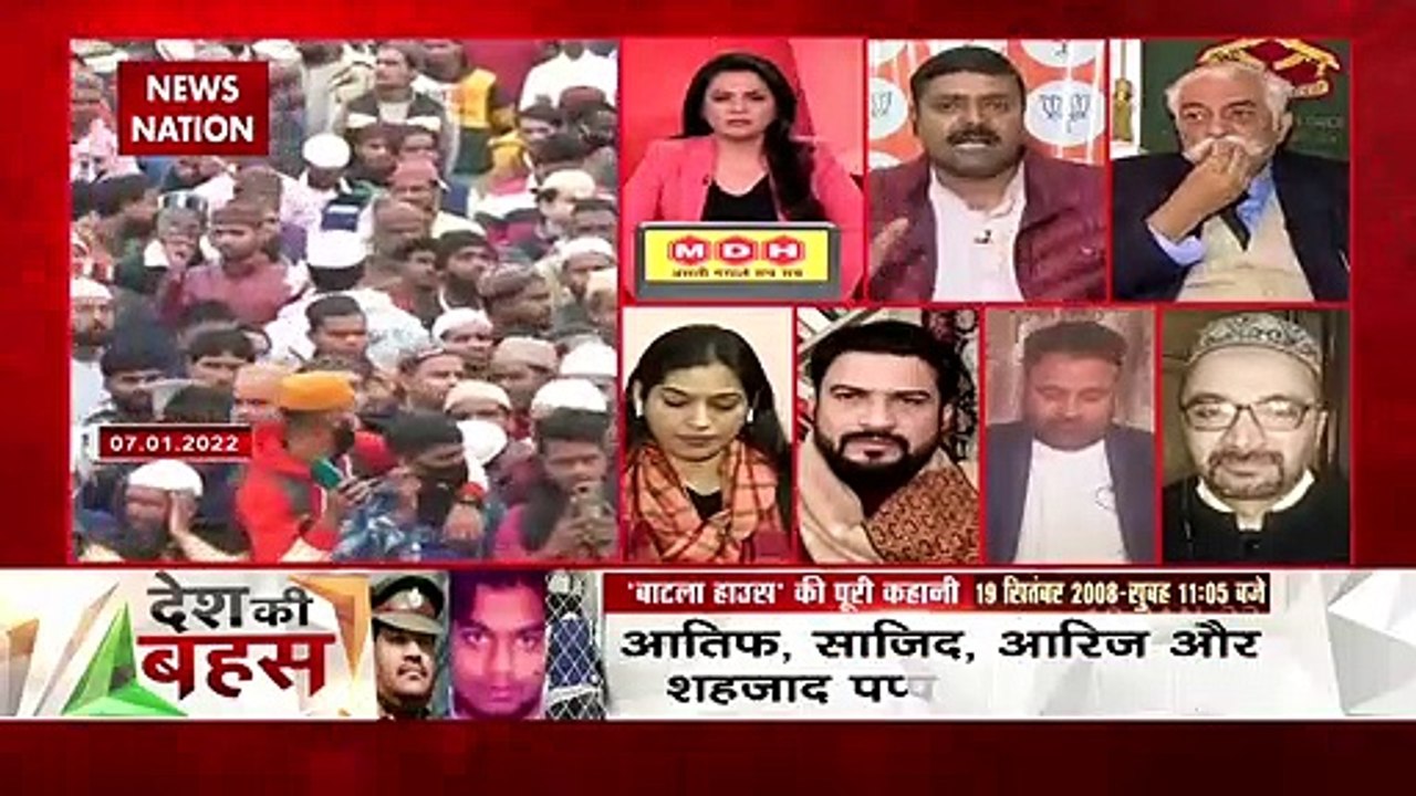 Desh Ki Bahas : हेमंत करकरे के साथ मुसलमान खड़ा होता है : माजिद हैदरी