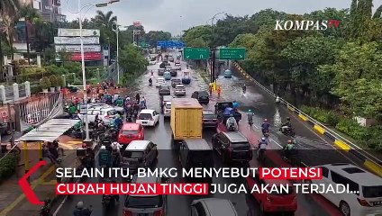 Waspada Curah Hujan di Jabodetabek Meningkat Hingga 20 Januari 2022, Wilayah Lain Hingga 22 Januari