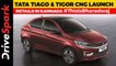 Tata Tiago & Tigor CNG Launch In Kannada | Prices Start At Rs 6.09 Lakh | Specs, Features & More