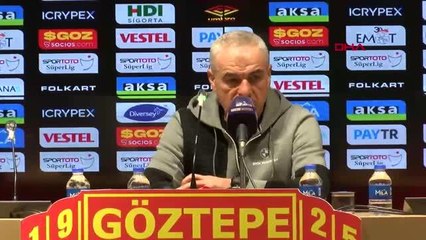 Demir Grup Sivasspor maçının ardından