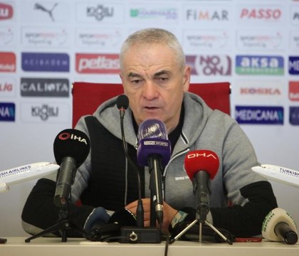 Rıza Çalımbay: Yediğimiz goller bize yakışmadı