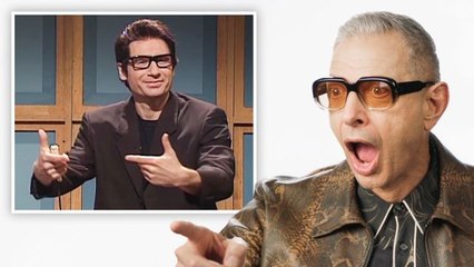 Jeff Goldblum Reviews Impressions of Himself | Vanity Fair