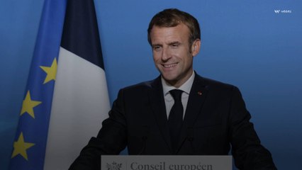 Europe : Présidence de la France : Emmanuel Macron devant les eurodéputés.