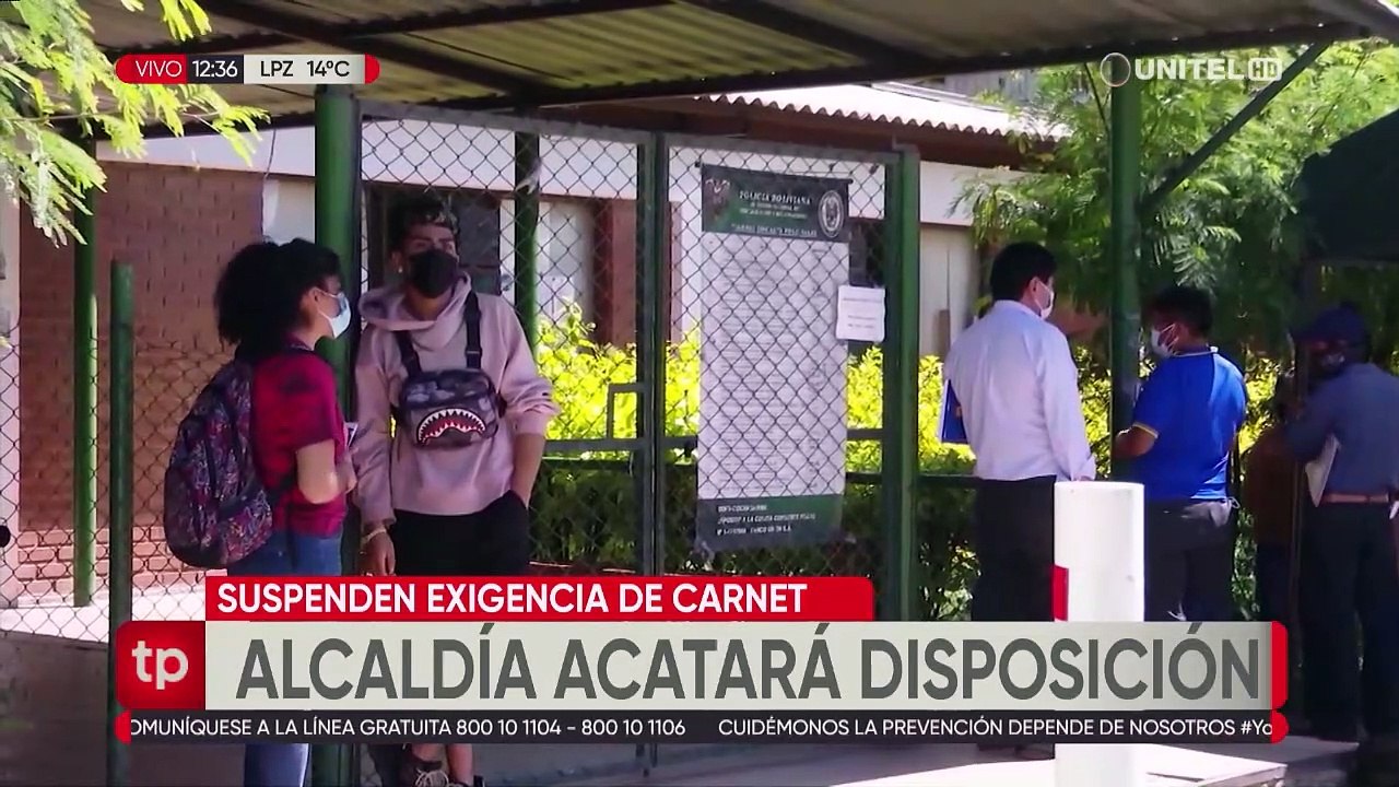 Alcaldía de Cochabamba no pedirá carnet pero sí certificado de vacunación anticovid