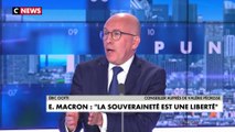 Éric Ciotti : «C’est un discours de campagne, il ne faut pas s’étonner qu’il y ait des répliques de campagne»