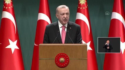 Cumhurbaşkanı Erdoğan: "Bankaların, darphanenin ve altın rafinerilerinin içinde yer aldığı mekanizmayla vatandaşlarımızın altınlarını sisteme...