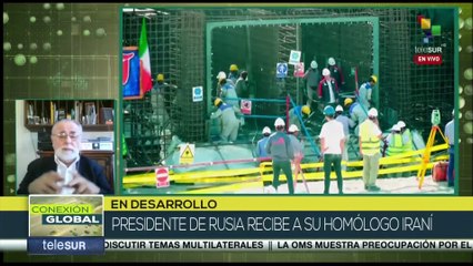 Presidente Putin recibe a su homólogo iraní