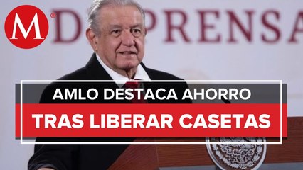 AMLO asegura que toma de casetas está en un nivel mínimo