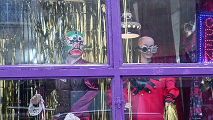 Props on the set of Batgirl