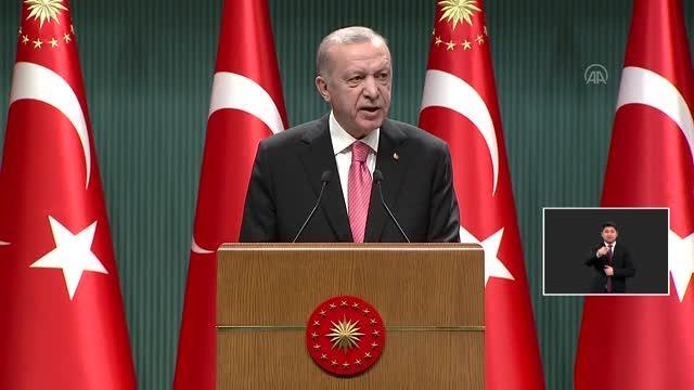 Son dakika haber... Cumhurbaşkanı Erdoğan: Türkiye'yi, herkesin işini de tasarrufunu da Türk lirasıyla yaptığı bir yer haline getirmek için destek istiyoruz