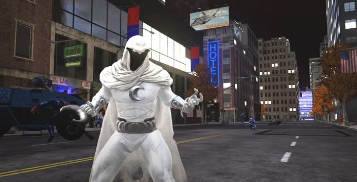 Spider-Man Web of Shadows - Moon Knight