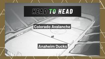 Anaheim Ducks vs Colorado Avalanche: Puck Line