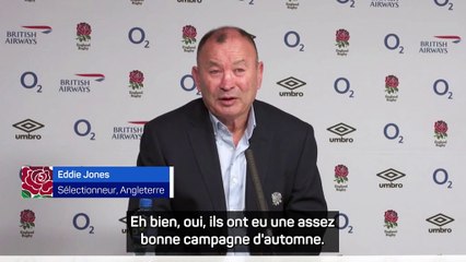 Angleterre - Jones : "Nous sommes impatients d'affronter l'Ecosse"