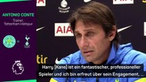 Conte begeistert von “fantastischem Harry Kane”