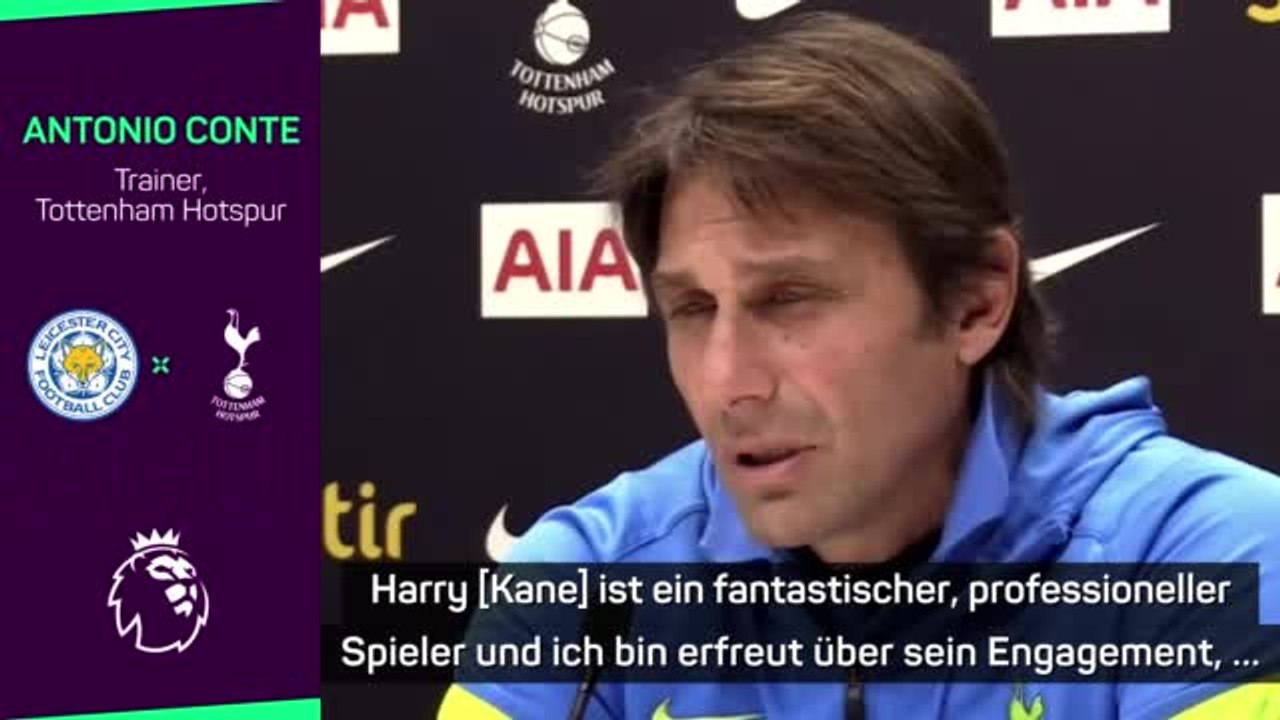 Conte begeistert von “fantastischem Harry Kane”