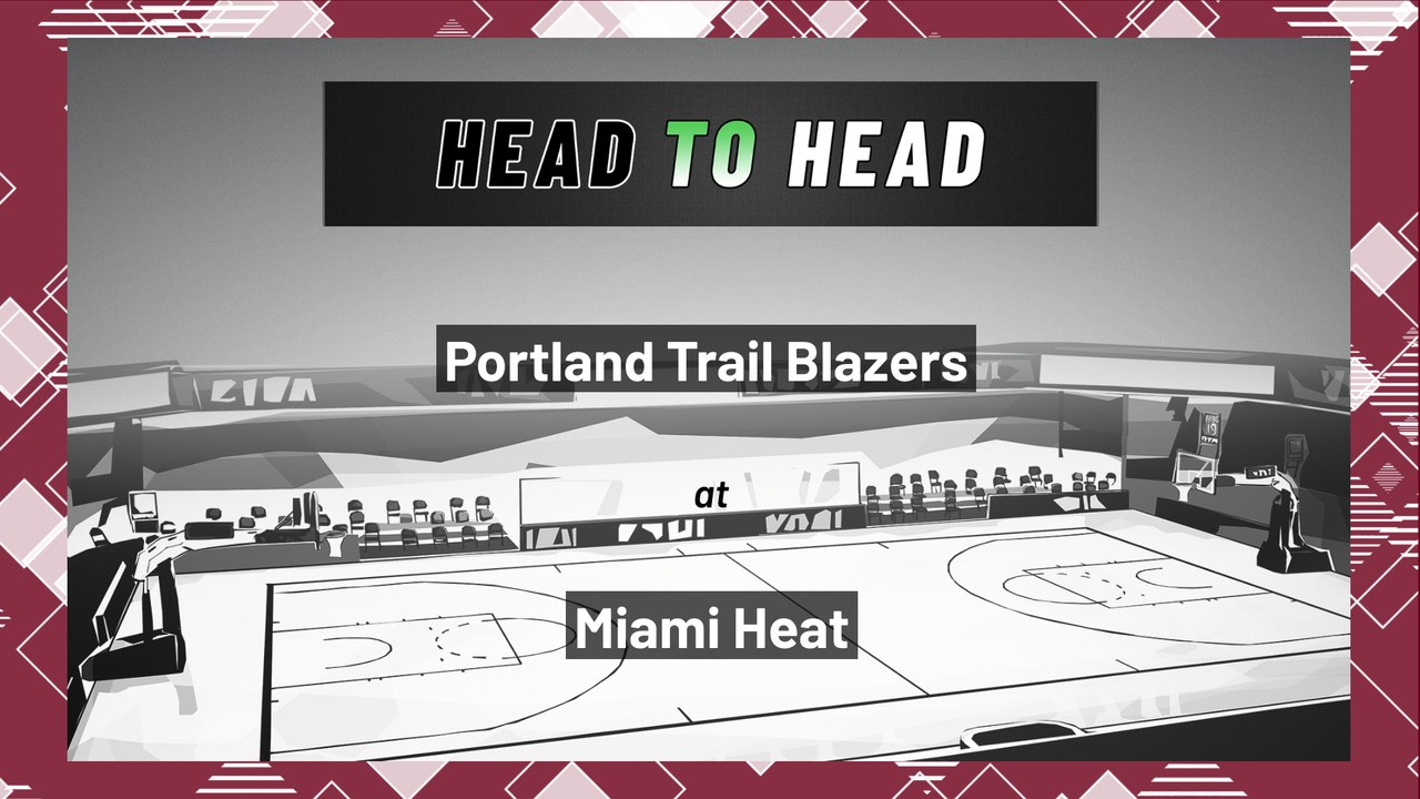 Portland Trail Blazers At Miami Heat: Moneyline