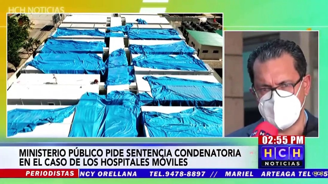 Ministerio Público pide sentencia condenatoria en el caso de los Hospitales Móviles