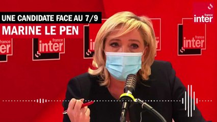 Immigration, Zemmour, pouvoir d'achat : Marine Le Pen répond aux questions du 7/9