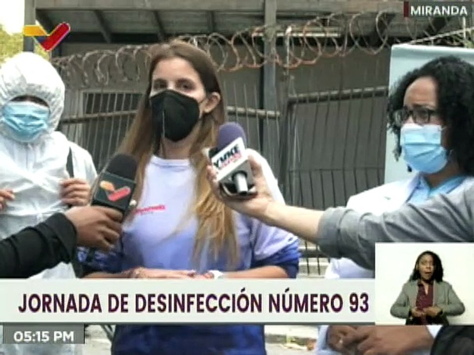 Avanza de forma progresiva proceso de desinfección contra la COVID-19 en el estado Miranda