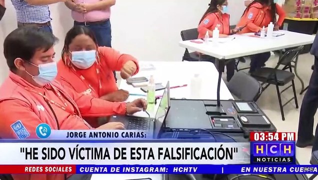 Jorge Antonio Carías denuncia que utilizan su fotografía en falsificación de documentos de Mario Pineda