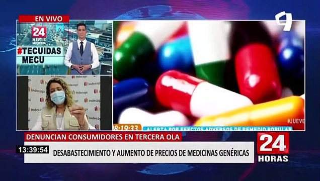 Consumidores denuncian desabastecimiento y aumento de precios de medicinas genéricas