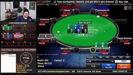 [640x360] PROFESSIONAL PLAYS POKER TOURNAMENTS - HideoutTV