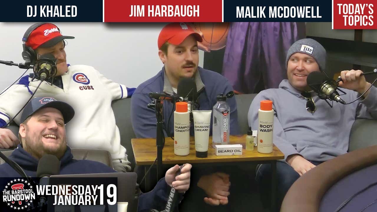 Jim Harbaugh To Chicago? Barstool Rundown January 19, 2022 video