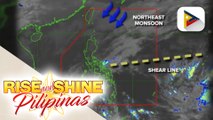 PTV INFO WEATHER: Northeast monsoon, patuloy na umiiral sa malaking bahagi ng Luzon; Shear line, nakaaapekto sa Bicol Region, Quezon, at Eastern Visayas