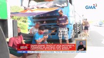 Daan-daang truck at motorista, stranded sa Matnog Port | UB