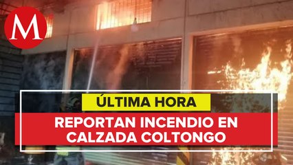Incendio en fábrica en Azcapotzalco deja 100 personas desalojadas