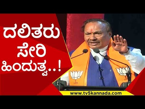 ಜಾತಿ ಅಭಿವೃದ್ದಿ ಆದರೆ ಹಿಂದುತ್ವ ಅಭಿವೃದ್ದಿ ಆಗತ್ತೆ..! ks eshwarappa | karnataka | bjp | tv5 kannada