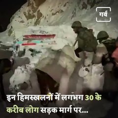 Watch How Indian Army Personnel Rescued People Trapped In Snow Storm