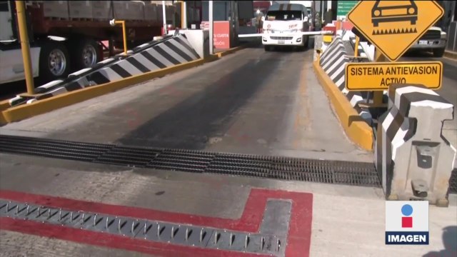 Todo un éxito sistema “poncha llantas” en la caseta Las Américas