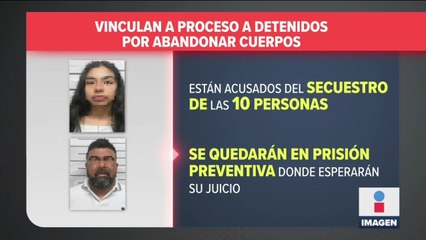 Vinculan a proceso a detenidos por abandonar cuerpos en Zacatecas