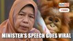 Zuraida: Orangutan will kill you first