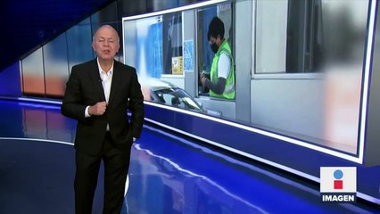 Todo un éxito sistema “poncha llantas” en la caseta Las Américas