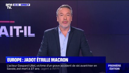 下载视频: Yannick Jadot face à Emmanuel Macron au Parlement européen: une opportunité de relancer la campagne du candidat écologiste?