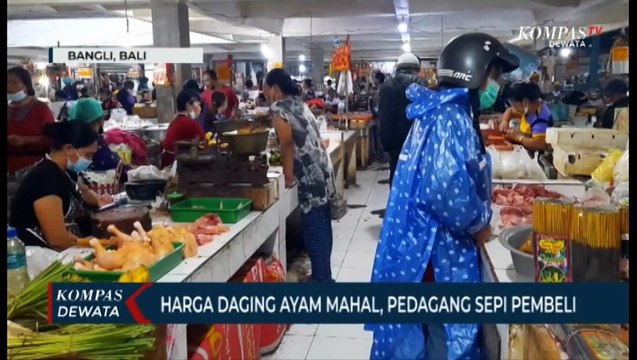 Harga Daging Ayam Mahal, Pedagang Sepi Pembeli