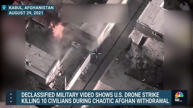 Pentagon, Kabil'de ABD ordusunun 10 sivili öldürdüğü drone saldırısının görüntülerini yayınladı