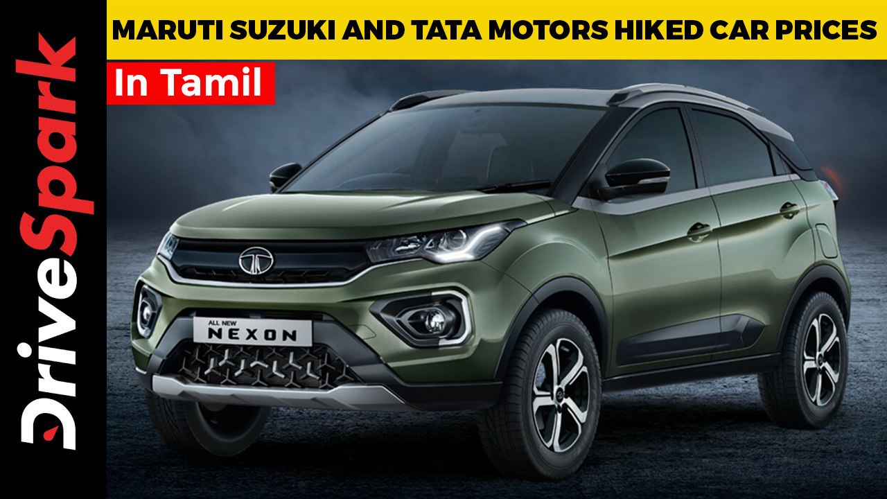 Maruti Suzuki And Tata Motors Hiked Car Prices | Details In Tamil
