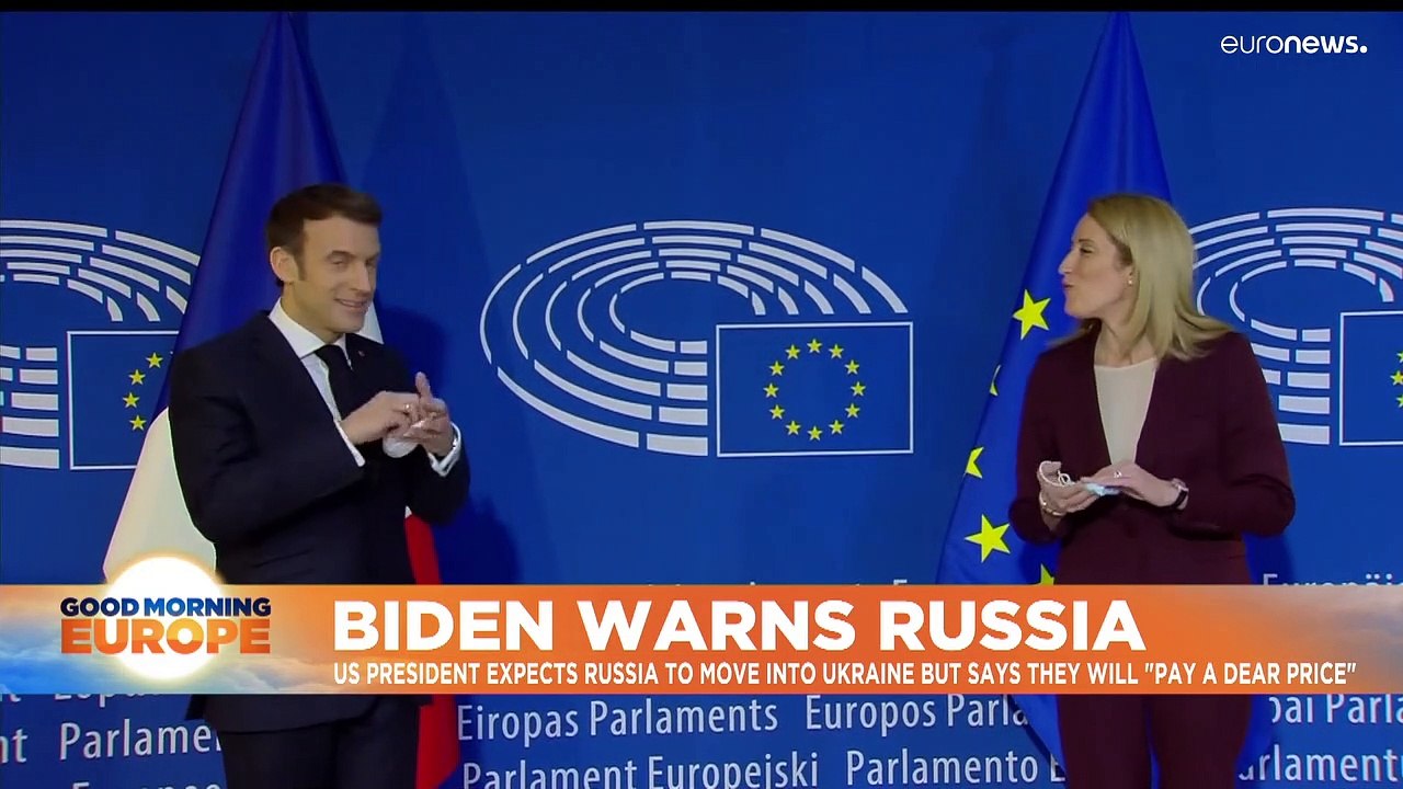 US President Joe Biden predicts Russia will invade Ukraine, warns Putin