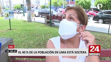 40.5% de población limeña está soltera: psicóloga atribuye al temor de formalizar una relación