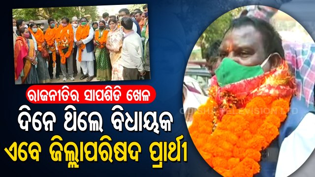 Special Story | Former MLA Files Nomination For Zilla Parishad Member In Odisha