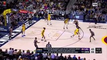 Nikola Jokic dos the Dream Shake on Dwight Howard  Lakers vs Nuggets _360p